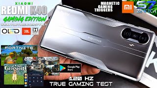 Xiaomi Redmi K40 Gaming  AnTuTu CoD Mobile Genshin Impact Fortnite  Game Turbo 4 Trigger Setup [upl. by Adigirb141]