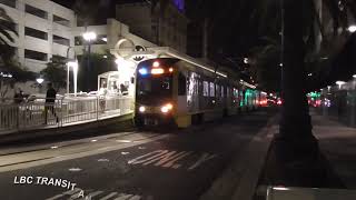 LA Metro A Line Departing Downtown Long Beach [upl. by Llewsor]