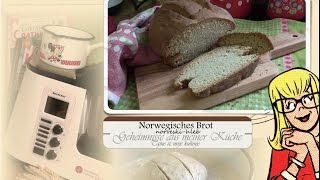 Norwegisches Brot ohne Hefe  Norveški hleb  Monsieur Cuisine edition plus [upl. by Aicats]