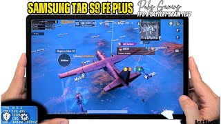 Samsung Galaxy Tab S9 FE Plus PUBG Gaming test  Exynos 1380 90Hz Display [upl. by Pippo860]