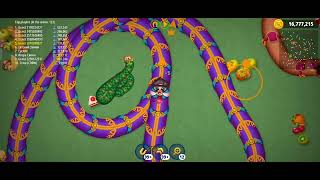 Worms Zone Top Wizard Snake  Worms Zoneio Million Epic Score [upl. by Tound]