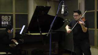 Nicanor ABELARDO Cavatina Diomedes Saraza Jr violin Gabriel Allan Paguirigan piano [upl. by Elicul]