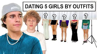 Blind Dating 5 Girls Based on Their Outfits ft Lev Cameron [upl. by Nerha]