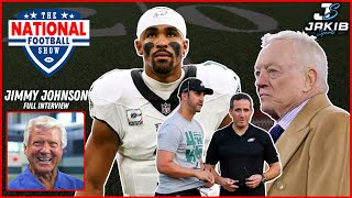 Jimmy Johnson talks Eagles vs Cowboys Jalen Hurts Growth Jerry Jones and More  Dan Sileo [upl. by Yentrac566]