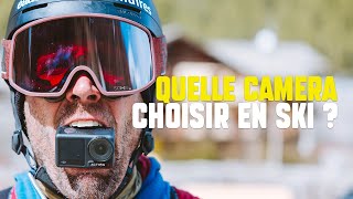 QUELLE CAMERA POUR LE SKI  DJI Osmo Actio 4 Vs GOPRO 12 [upl. by Eberhart]