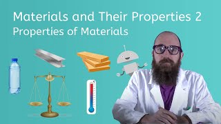 Materials and Their Properties 2  Properties of Materials  Elementary Science for Kids [upl. by Anny]