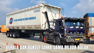 Bertemu dengan Mitsubishi Fuso The Great FV4XX Series MK4 Sleeper 6x4 TH X Korindo SDT 50 FT 3 Axles [upl. by Rhett]