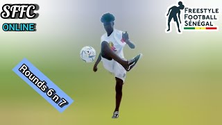 Senegal freestyle football challenge  R 6 n 7 [upl. by Freddy909]