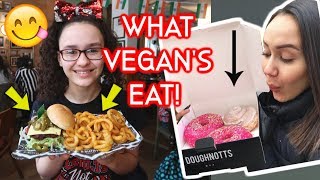 EATING VEGAN JUNK FOOD AT NOTTINGHAM CHEERLEADING COMPETITION🍩 117 VLOG [upl. by Kauppi]