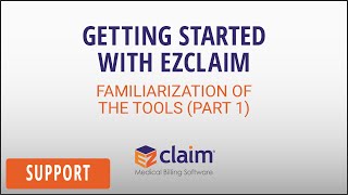 Getting Started with EZClaim Premier Part 1 [upl. by Ahseket]