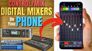 MixControl DIGITAL MIXERS From Your PHONE  Mixing Station App Hack [upl. by Yelekalb]