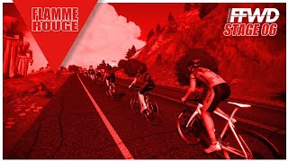 ZWIFT I FFR I STAGE 06 I ETAPPE GRAN FONDO I 62KM SUFFERFEST [upl. by Aicirtap]