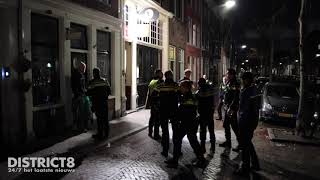 Uitgaanspubliek zorgt voor onrust in café Voorstraat Delft [upl. by Tarryn746]