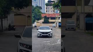 HONDA CIVIC 🥰🤍 sri lanka viral trending foryou honda honda civic [upl. by Yelsnik]