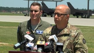 Early afternoon press conference Update on F16 fighter jet collision [upl. by Paolina]