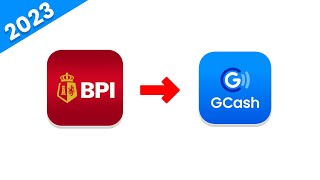 How to Transfer Money from BPI to Gcash 2023 [upl. by Riki817]