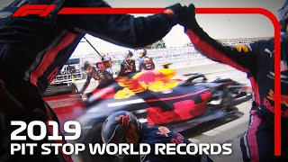 World Record F1 Pit Stops  Red Bull Racing Register The Fastest Pit Stop Three Times [upl. by Ikkim712]