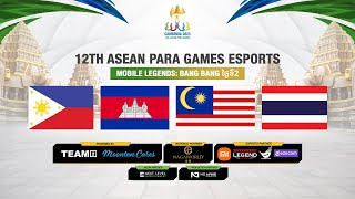 🔴 LIVE  12th ASEAN PARA GAMES ESPORTS CATEGORY MLBB  DAY 2 [upl. by Notnilc]