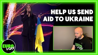 JAMALA  1944 REACTION  HELP US SEND AID TO UKRAINE [upl. by Cilla254]