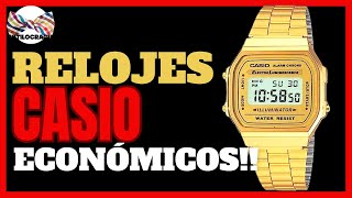 TOP 5 RELOJES casio ECONÓMICOS ⏰ [upl. by Koffler826]