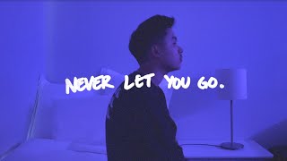 Keenan Te  Never Let You Go Lyric Video [upl. by Rodablas]