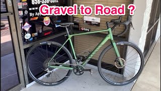 Canyon Grail Gravel to Road Conversion [upl. by Olwen]