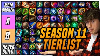 TIERLIST OF EVERY ITEM IN PATCH 112 [upl. by Medina]