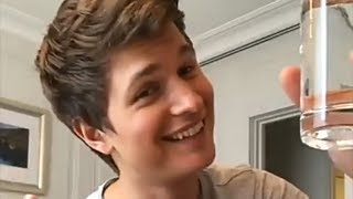 Ansel Elgort FUNNY MOMENTS Baby Driver The Fault in Our Stars [upl. by Bessy]