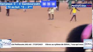 Finale Zone 6B Diamalaye vs Gambouroukh tir au but [upl. by Anallise]