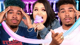 DIY EDIBLE SLIME CHALLENGE w Karina Garcia amp Bell Twins [upl. by Lucy]