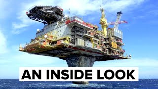 Life INSIDE The Worlds BIGGEST Offshore Oil Rig [upl. by Ardyth]