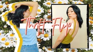 THRIFT FLIP reformation milkmaid top  bodysuit cute  WITHWENDY [upl. by Herb689]