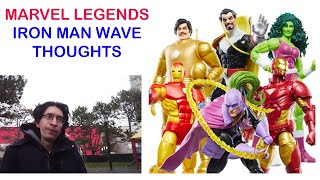 Marvel Legends Iron Man Wave Talk What Im Buying [upl. by Straub]