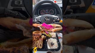 ASMR FastFOod Mukbang food youtubeshorts foodblogger fastfoodie foodie shorts viralshorts [upl. by Lihcox]