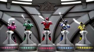 Power Rangers Samurai opening with Shinkenger theme song English version [upl. by Onaivlis866]