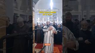 Remember the Imam who was joined by a cat This year he was joined by a special guest 🥰 [upl. by Atinnod]