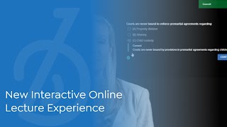 New Interactive Online Lecture Experience  BARBRI Bar Prep [upl. by Lydon]