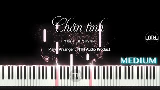 Hướng Dẫn  Chân Tình  Trần Lê Quỳnh  Piano [upl. by Buck774]