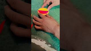 How to make Fondant umbrella 🏖️shortvideo trending [upl. by Ruthie386]