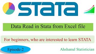 Data Read in Stata from Excel file for beginners  Episode2 [upl. by Aleris]