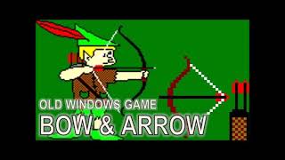 BOW amp ARROW CLASSIC COMPUTER WINDOWS MS DOS VIDEO GAME [upl. by Vandervelde637]