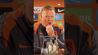 Koeman REAGEERT op INTERVIEW BOZE Bergwijn 👀💥 oranje bergwijn koeman [upl. by Natalie]