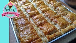 Yufkalı Tepsi Böreğini El Açması Böreğe Nasıl Çeviririz  Kekevi Börek Tarifleri [upl. by Einama]