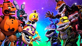 SFM FNaF Hoaxes vs Corrupted [upl. by Rudolf]