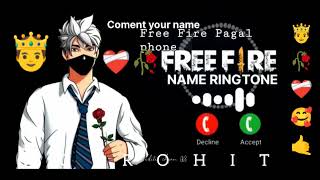 free fire pagal aapka phone baj raha hai mobile ringtone free fire lover WhatsApp status ❤️💕😘😍🔥 [upl. by Kcinom]