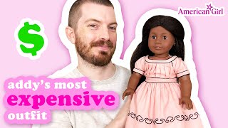 I Got Addys Cape Island Dress Dressing Up My American Girl Doll Collection [upl. by Ahseiyn805]