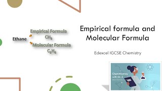 Empirical formula Edexcel IGCSE Chemistry [upl. by Walston]