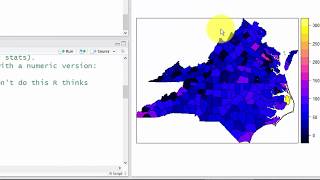 Spatial Regession in R 1 The Four Simplest Models [upl. by Lexis441]