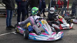 IAME Series Benelux  Mariembourg  Round 1 X30 Super Shifter [upl. by Vallie555]