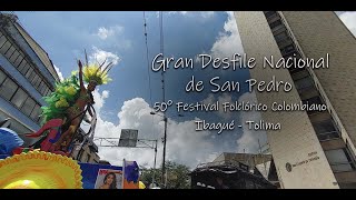 Desfile Nacional de San Pedro en Ibagué [upl. by Onailimixam879]